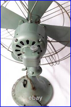 RARE VINTAGE ANTIQUE COLLECTIBLE SUPER Q GE FAN Model FM16-S1