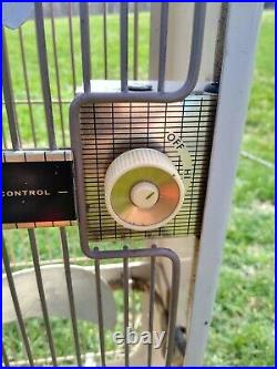 RARE Vintage Cory Fresh Nd' Aire Vertical 2 Speed Twin Dual 12 Box Fan