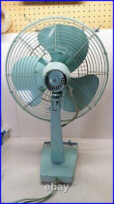 RARE Vintage MITSUBISHI Electric Fan Antique Showa Retro 3 Stages Japan Remote