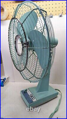 RARE Vintage MITSUBISHI Electric Fan Antique Showa Retro 3 Stages Japan Remote