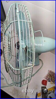 RARE Vintage MITSUBISHI Electric Fan Antique Showa Retro 3 Stages Japan Remote