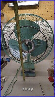 RARE Vintage MITSUBISHI Electric Fan Antique Showa Retro 3 Stages Japan Remote