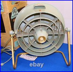 RARE vintage ROBBINS MYERS model V-12 HUNTER ELECTRIC FAN - Works