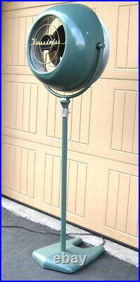 RESTORED Vintage Mid Century Vornado Pedestal Antique Fan A+ Design Eames