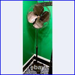 Rare 1940s Emerson pedestal fan rewired local pickup only in NYC area