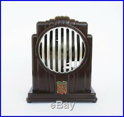 Rare Antique Art Deco French Edla Junior Bakelite Small Electric Table Fan