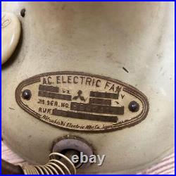 Rare Antique Showa Retro Mitsubishi Electric Fan AC. ELECTRIC FAN From Japan