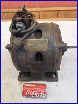 Rare Antique Vintage Century Type RS 3/4 HP Repulsion Induction Electric Motor