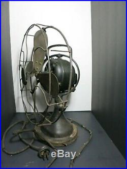 Rare Collectible Antique GE General Electric 46397 AOU 3 Speed Oscillating Fan