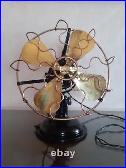Rare antique Marelli electric fan, Universal 1920s, made in Italy