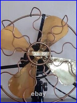 Rare antique Marelli electric fan, Universal 1920s, made in Italy