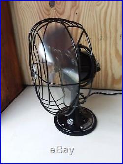 Restored Antique 8 1/2 Ge Oscillation Fan