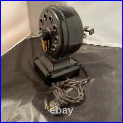 Restored Fidelity Electric Company 110volt Motor A28969 Dual Shank Works