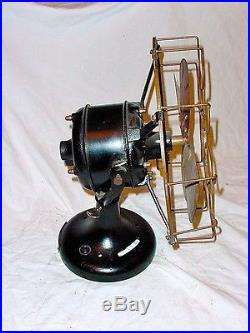 Robbins & Myers 12 Vintage Antique Electric Motor Brass Blade & Cage ...
