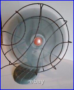 Sterling Electric Fan Metal Blade Works Great Vintage/Antique 1 Speed Powerful