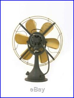 Table Desk Fan Oscillating Blade Electric Work 3 Speed Vintage Antique style 16
