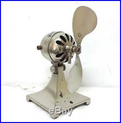 Ultra Rare British Antique Electric Fan Industrial S. G. Leach London Powerful