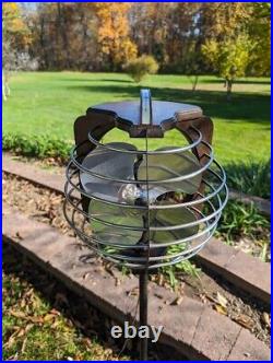 VERY RARE 1937 Royal Rochester Electric Oscillating Pedestal Floor Fan