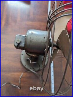 VIDEO 1930s Working vintage ge general electric fan Desk Antique Swivel Head