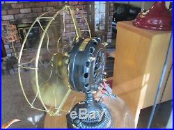 Vintage Antique Ge Fan 1903 Brass Blade Fan See My Emerson Fan Westinghouse Fan