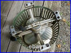 VTG 40s Art Deco Rex Cole Air Circulator FLOOR FAN Eastern Air Motor WORKS