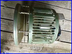 VTG 40s Art Deco Rex Cole Air Circulator FLOOR FAN Eastern Air Motor WORKS