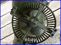 VTG 40s Art Deco Rex Cole Air Circulator FLOOR FAN Eastern Air Motor WORKS