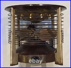 VTG LE John Hassock Metal Electric Floor Fan HEATER COOL Room Condition HF 12-1