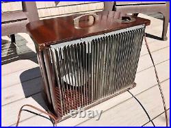 VTG Mathes Cooler Box Fan Wood & Metal Variable Speed Control LOCAL PICK UP ONLY