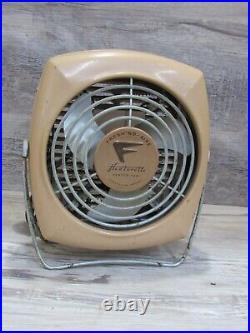 Very Rare Vintage Fresh'nd-Aire Heaterette Heater Fan Deco Works Great
