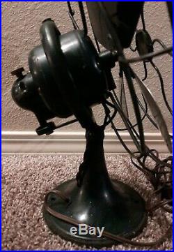 Vintage 12 Antique GE General Electric Oscillating Fan
