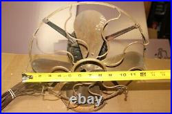 Vintage 1906 Westinghouse 149575 3 Speed Brass Blade/Cage 12 Electric Fan WORKS