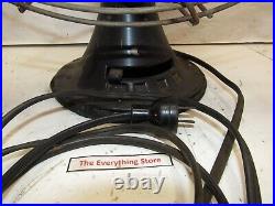 Vintage 1940`s Emerson Electric Fan 4 Blades & 3 Speed Oscillating 79648 Au