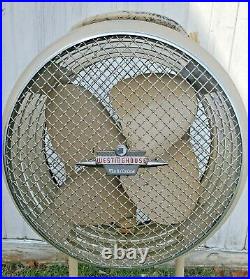 Vintage 1949 Westinghouse Mobilaire Industrial Fan Model 16MA2 Working Condition