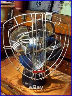 Vintage Antique Dominion Electric Fan 1935 Art Deco Reconditioned