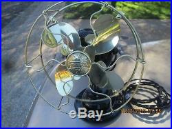 Vintage Antique Fan Vintage Emerson Fan Brass Blade Fan Antique Electric Fan
