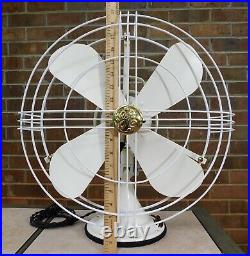 Vintage/Antique General Electric Oscillating Fan. Just Reworked! 3 Spd, Beauty