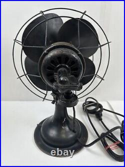 Vintage Antique Robbins Myers Black Fan #5224 WORKING