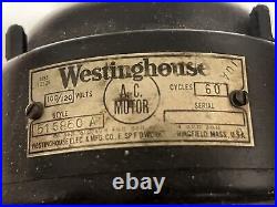 Vintage Antique Westinghouse 4 blade Desk Wall fan 516860