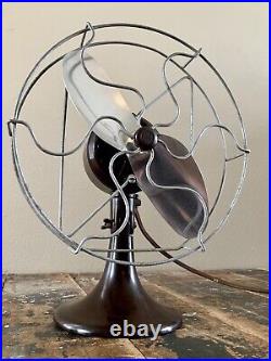 Vintage BARCOL Barber-Coleman-Company Rockford Illinois Bakelite 2 Speed Fan