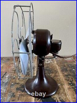 Vintage BARCOL Barber-Coleman-Company Rockford Illinois Bakelite 2 Speed Fan