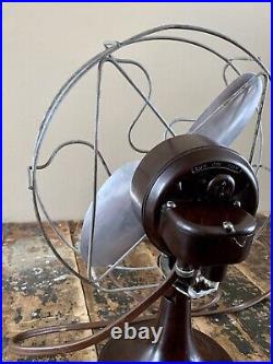 Vintage BARCOL Barber-Coleman-Company Rockford Illinois Bakelite 2 Speed Fan