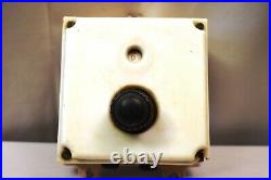 Vintage Ceiling Fan Regulator Metal Body Bakelite Board Speed Controller Rare2
