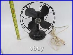 Vintage Century Electric Cage Fan Small, Nice! Runs
