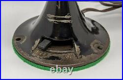 Vintage Emerson 2450 B 10 Steel Blade Oscillating Desk Fan Works