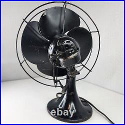 Vintage Emerson 6250 Oscillating Desk Fan 10 Classic Metal Fan Works