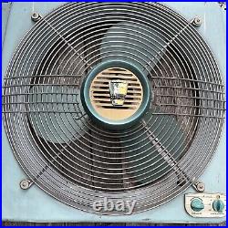 Vintage Emerson Electric of St. Louis Window Fan-2 speeds-Blows In/out 27x26
