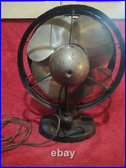 Vintage Emerson Silver Swan 3-speed Fan