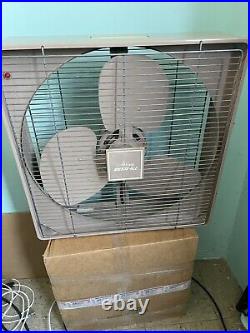 Vintage Fan ALRINS BREEZE-ALL Year around? 60 to 70? Old Working condition