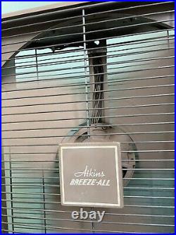 Vintage Fan ALRINS BREEZE-ALL Year around? 60 to 70? Old Working condition